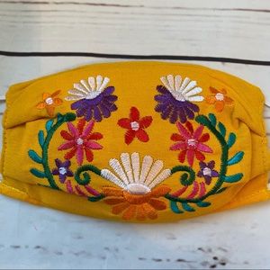 FACE MASK 💐 MEXICAN EMBROIDERED